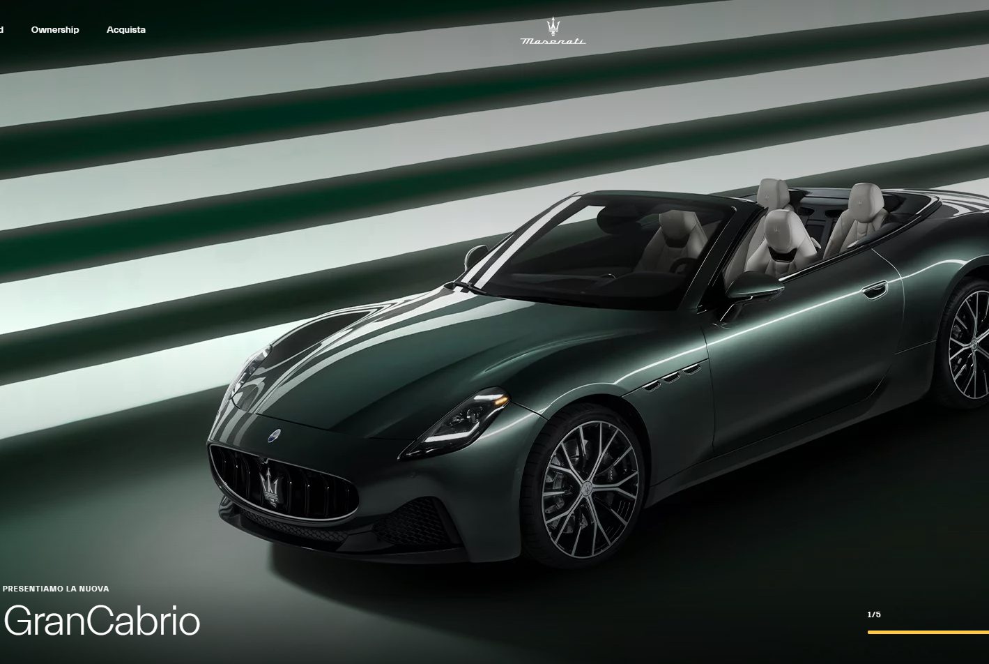 Maserati Website